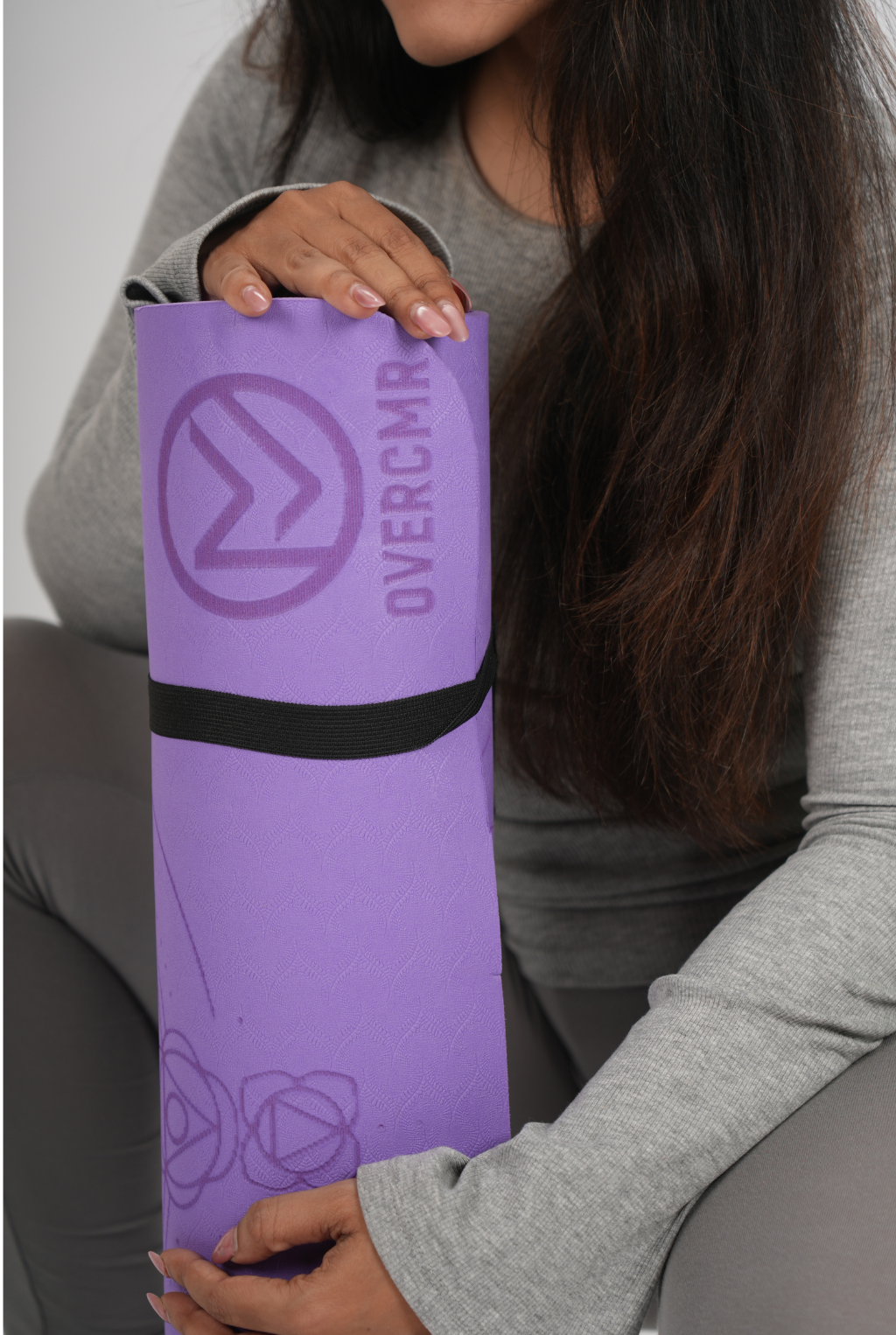 Mandala Engraved TPE Yoga mat - Image 4